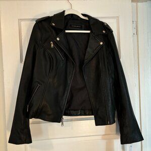 Wilsons Womens Black Leather Jacket